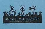 Key West Sunset Silhouette Tee Shirt