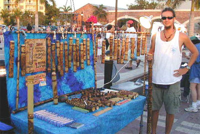 Madek and Bamboo Didgeridoos, Incense Burners, and Bamboo Art