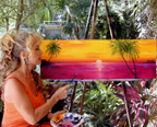 Janis Stevens Sunset Paintings